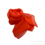 Just d´lux - Basic Chiffon Scarf Sunset Red