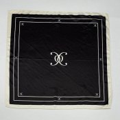 Bow19 Details - Elle Silk Scarf Black