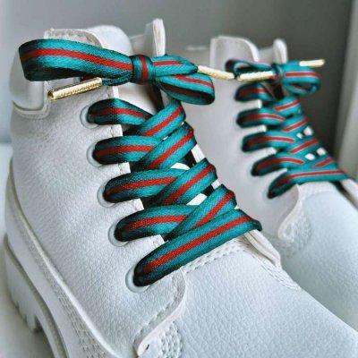 The Shoelace Brand Stockholm - Classy Stripe Skosnören