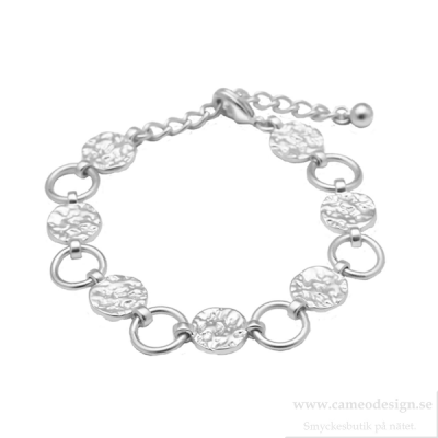 Dansk - Amber Simple Bracelet Silverpläterat