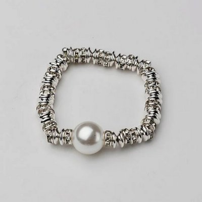 BOW19 Details - Glow Bracelet Elastic Big Silver