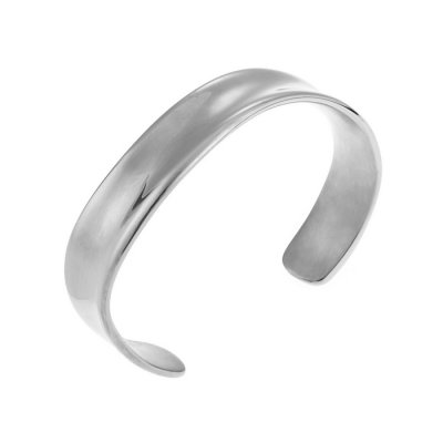 By Jolima - Wave Bangle Steel