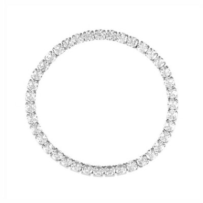 By Jolima - Celine elastic tennisbracelet silver