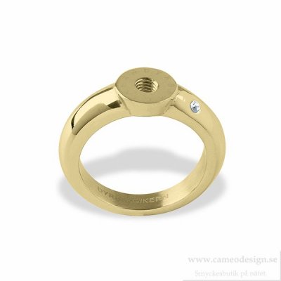 Dyrberg/Kern Compliments - Ring Tunn 5 Guld