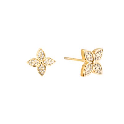 By Jolima - Valencia Crystal Stud Gold