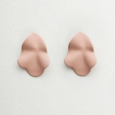 Bow19 Details - Lip Earrings Small Light Pink