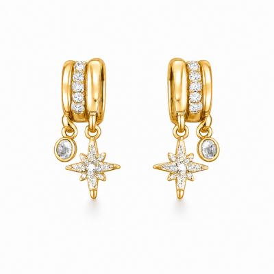 By Jolima - Tripple Earring Gold