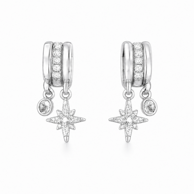 By Jolima - Tripple Earring Steel