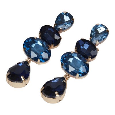 Moshi - Earring Mirabell, dk blue