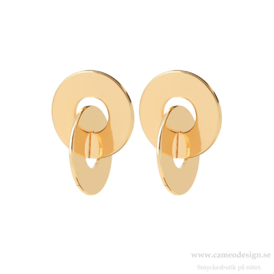 Dansk Copenhagen - Vanity Coin Earring Guldpläterat