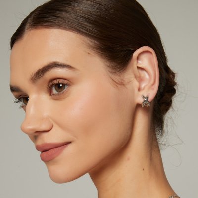 By Jolima - Twinny örhängen stål