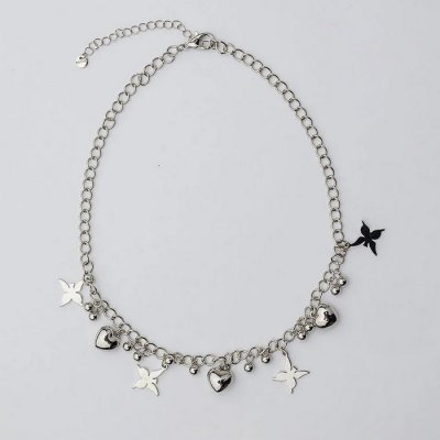 BOW19 Details - Charm Necklace Silver