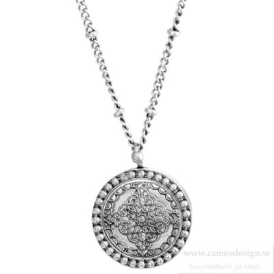 Ingnell Jewellery - Steffie Coin Necklace Steel