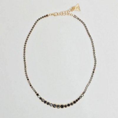 BOW19 Details - Strass Cath Necklace Black