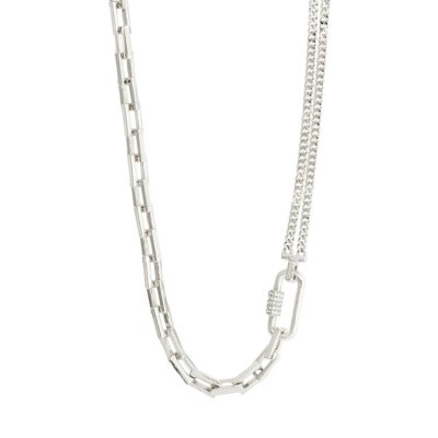Pilgrim Jewellery - BE Cable Chain Necklace Silver-plated