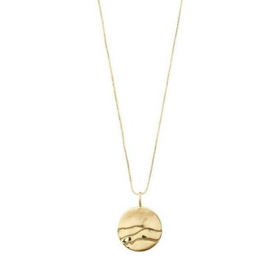 Pilgrim Jewellery - HEAT Recycled Coin Necklace Goldplated