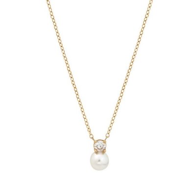 DBLAD - Luna Necklace S Gold