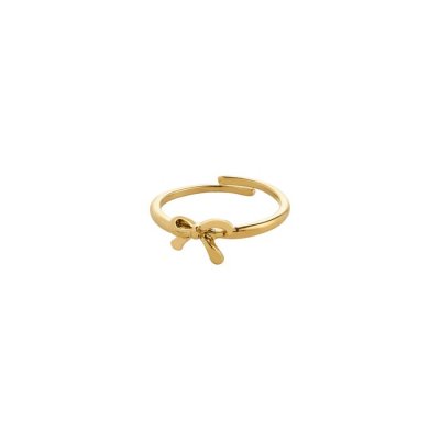 Pilgrim Jewellery - LULU Rosett Stack Ring Guldpläterad