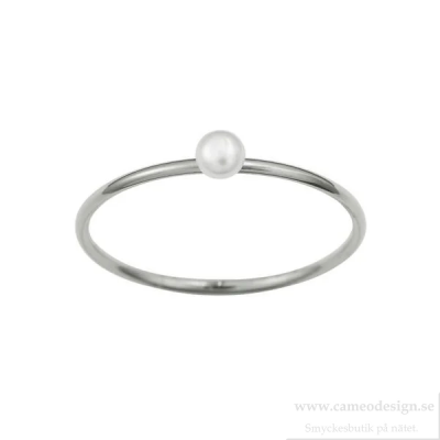 EDBLAD - Perla Mini Ring Pearl Steel